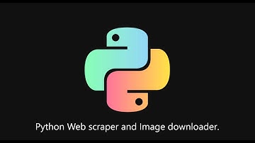 Python Webscraper || Image downloader from a webpage || How to