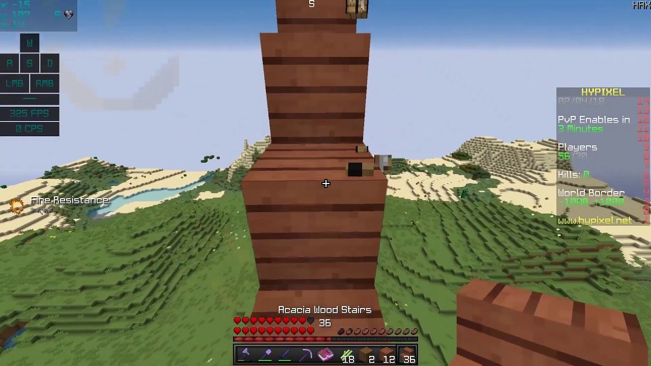 Minecraft UHC Skybase Trap *Hilarious*