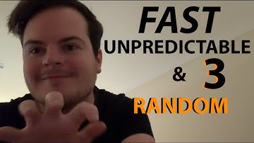 Fast & Aggressive ASMR Unpredictable Random Triggers 3 (lofi) | Invisible Triggers, Table Tapping +