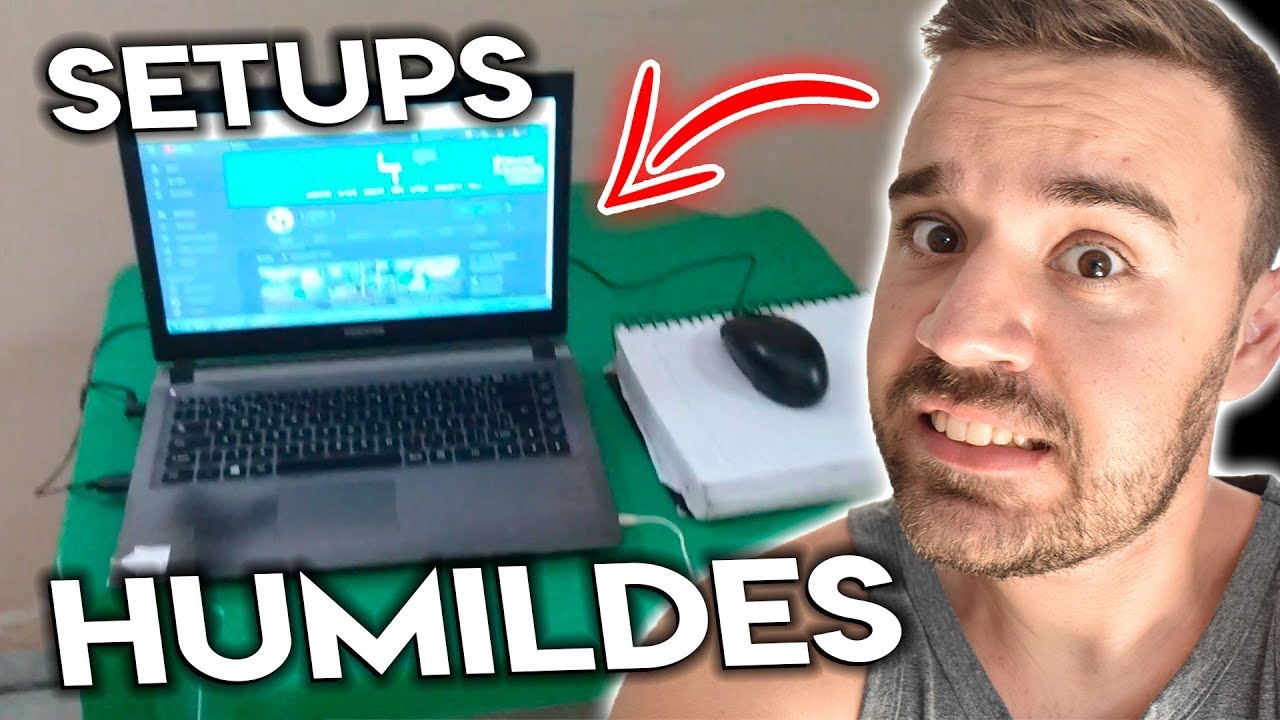 Cadeira de BOTECO, SETUP que conta piada e mais - SETUPS mais humildes