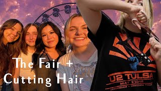 Going to the Fair after 2 years + Cutting my hair