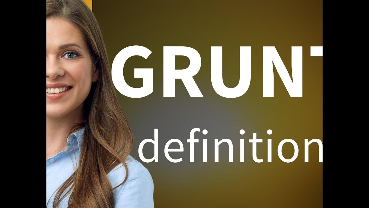 grunt-what-is-grunt-definition-youtube
