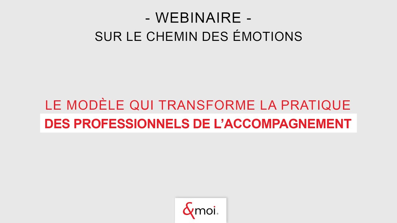 WEBINAIRE - Sur le chemin des émotions