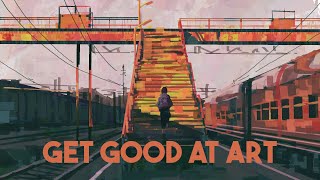 HOW TO ACTUALLY GET GOOD AT ART [FREE COURSE]