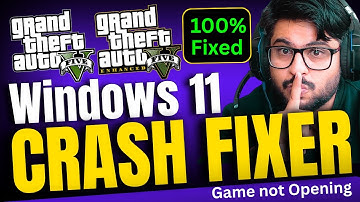 GTA 5 Game Opening Fix in Windows 11 | GTAV Launcher Not Starting – 100% Working (Legacy & Enhanced)