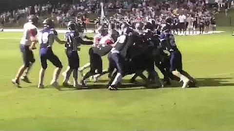 Arendell Parrott QB Zach Vendemia enjoys running the ball