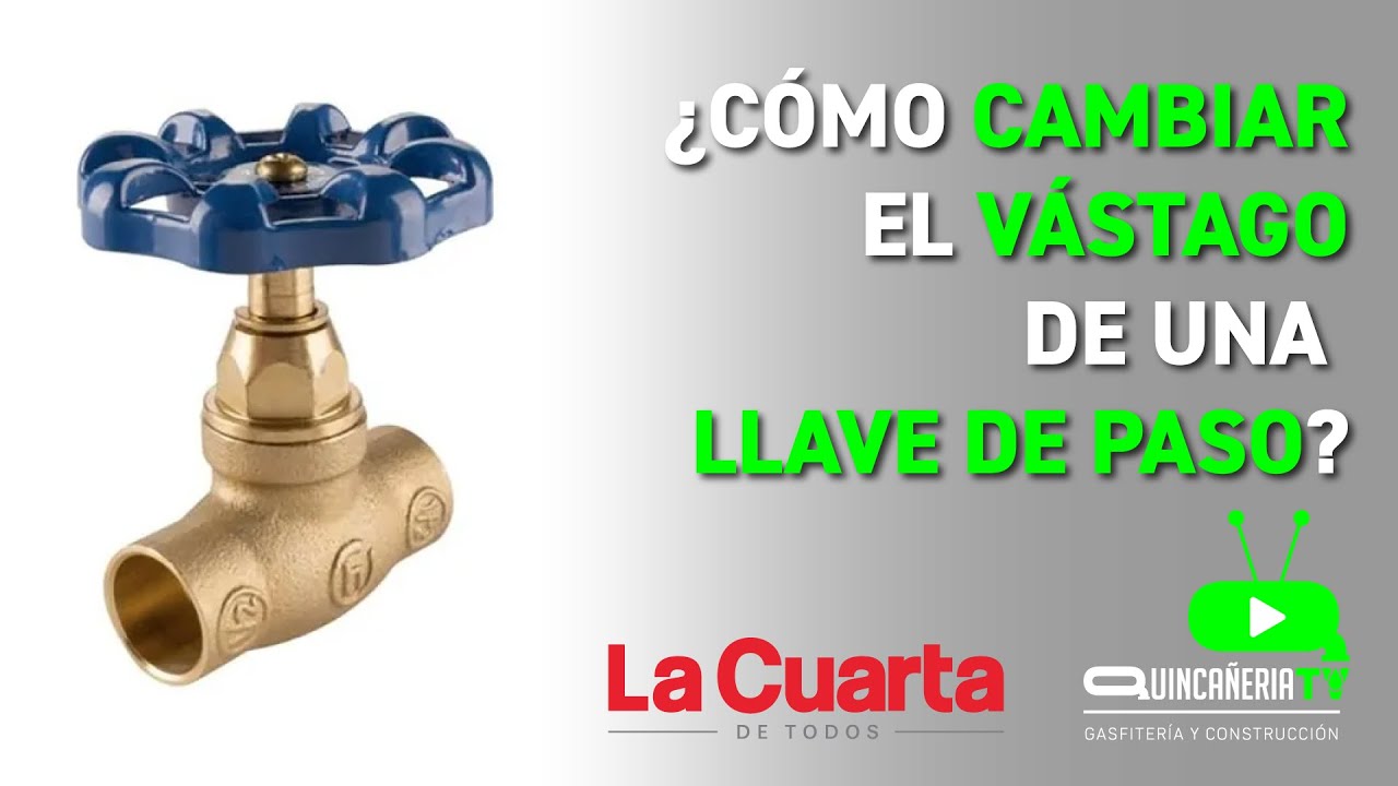 Donde esta la llave de paso del agua