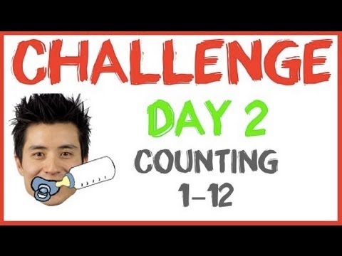 Learn German Language in 3 Months: Day 2, Counting 1-12 in German ...