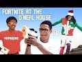 Real Life Fortnite at the O'Neal House! Shareef O'Neal, Christopher Bros + More Battle It Out
