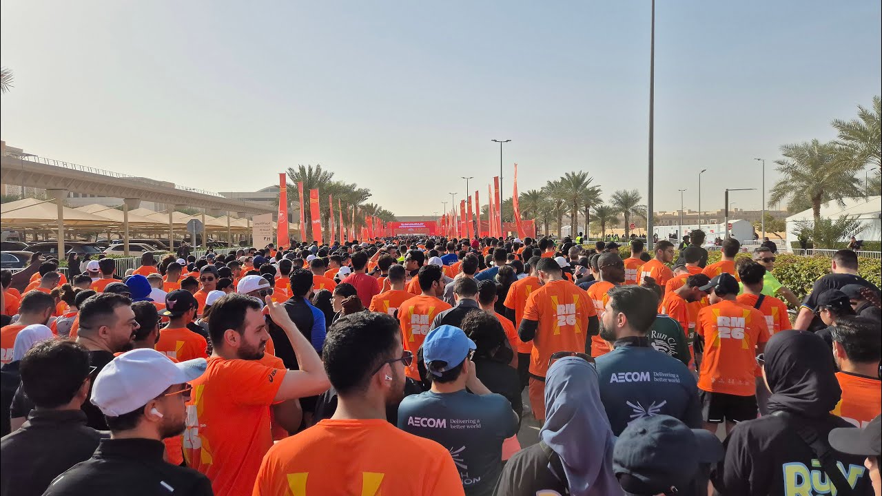 شاهد ماراثون الرياض في جامعة الأميرة نورة بنت عبد الرحمن - 2026 10km