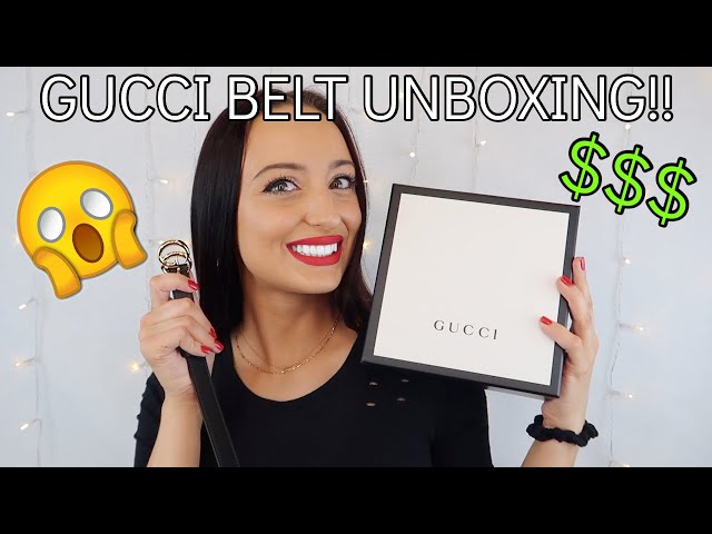 AUTHENTIC GUCCI & LOUIS VUITTON BELT UNBOXING!! 