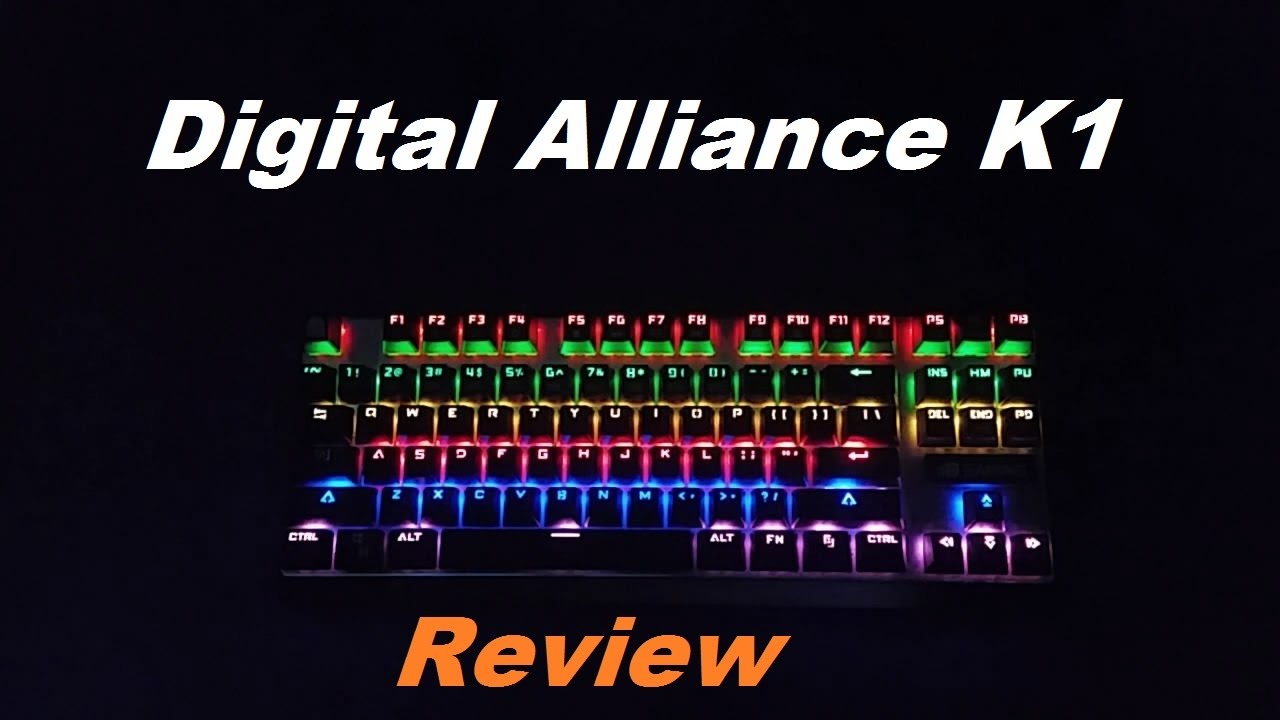 Digital Alliance K1 Keyboard Review (Indonesia) YouTube