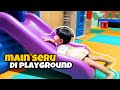 Asyiknya Adik Senja Bermain Di Playground Anak