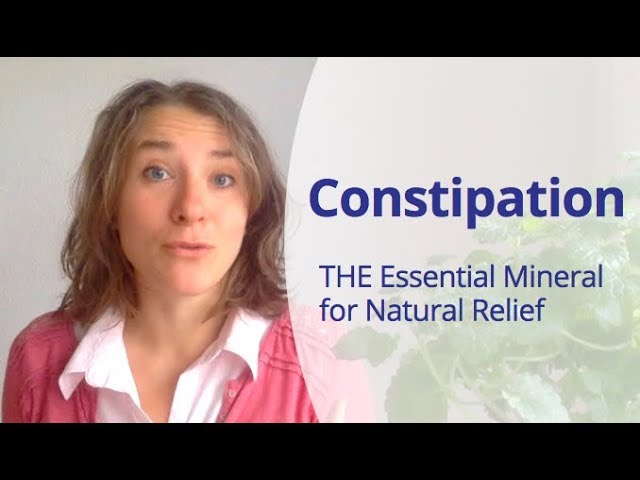 Magnesium for Constipation - The Essential Mineral to Heal Your Gut