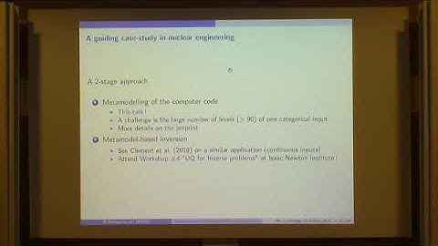 UNQW02 | Prof. Olivier Roustant | Group covariance functions for Gaussian process metamodels