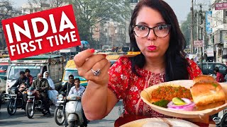 SHOCKED First Time TRAVELLING INDIA  🇮🇳 First Impressions Good + Bad in DELHI