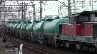 関西本線5380列車(四日市~南松本)DD51-893+875重連+タキ