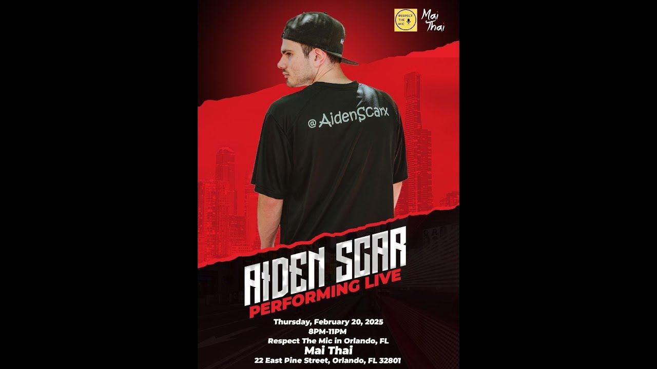 Aiden Scar - Live at Mai Thai, Orlando FL, February 2025 (Full Performance)