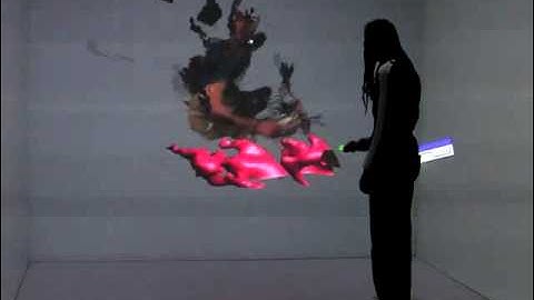 Collaborative Visualization with Tele-Immersion