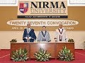 Nirma University Convocation Nirma University Convocation