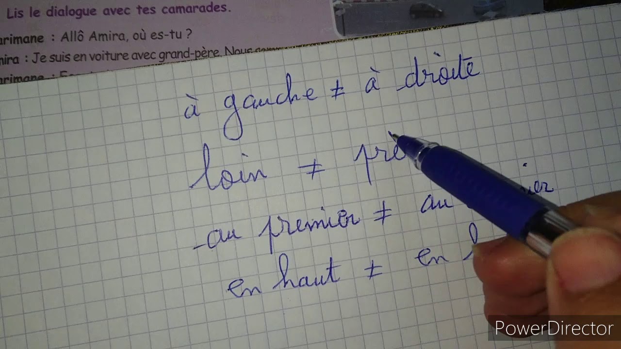 projet 2 sequence 1 (5AP) les indicateurs de lieu page: 39 c'est important ♥