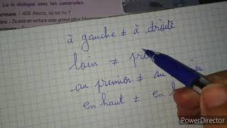 projet 2 sequence 1 (5AP) les indicateurs de lieu page: 39 c'est important ♥
