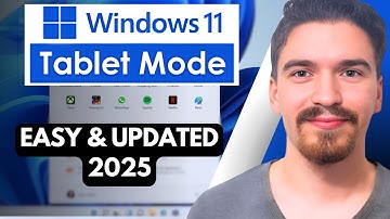 Tabletmodus gebruiken in Windows 11