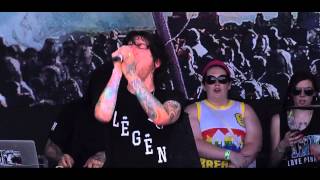 Breathe Carolina-Blackout Warped Tour 2014