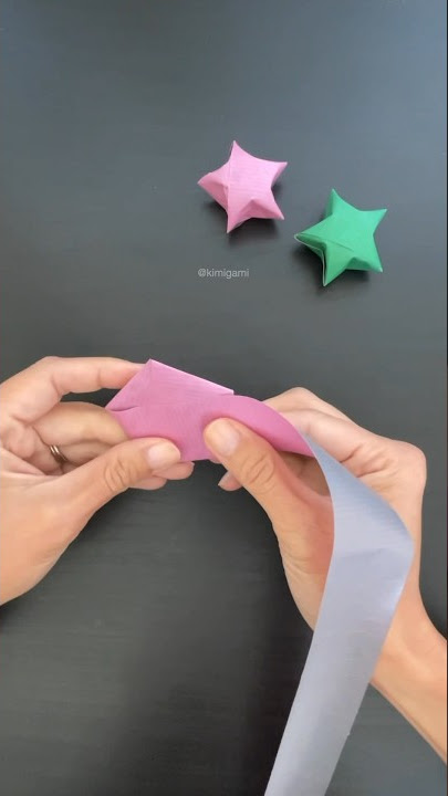 How to fold Origami Lucky Star/DIY Paper Star/Lucky Star/Puffy