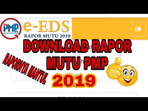 CARA DOWNLOAD RAPOR MUTU PMP 2019