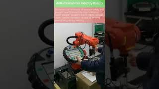 Anti collision test of robots 2021