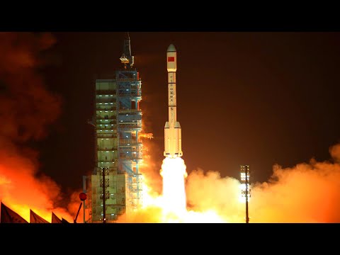 Watch the 2011 launch of crashed Chinese space station Tiangong-1