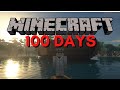 I Survived 100 Days in Hardcore Minecraft on a Deserted Island | Forge Labs |