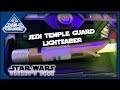 Jedi Temple Guard Legacy Collection Lightsaber Review - Star Wars Galaxy's Edge
