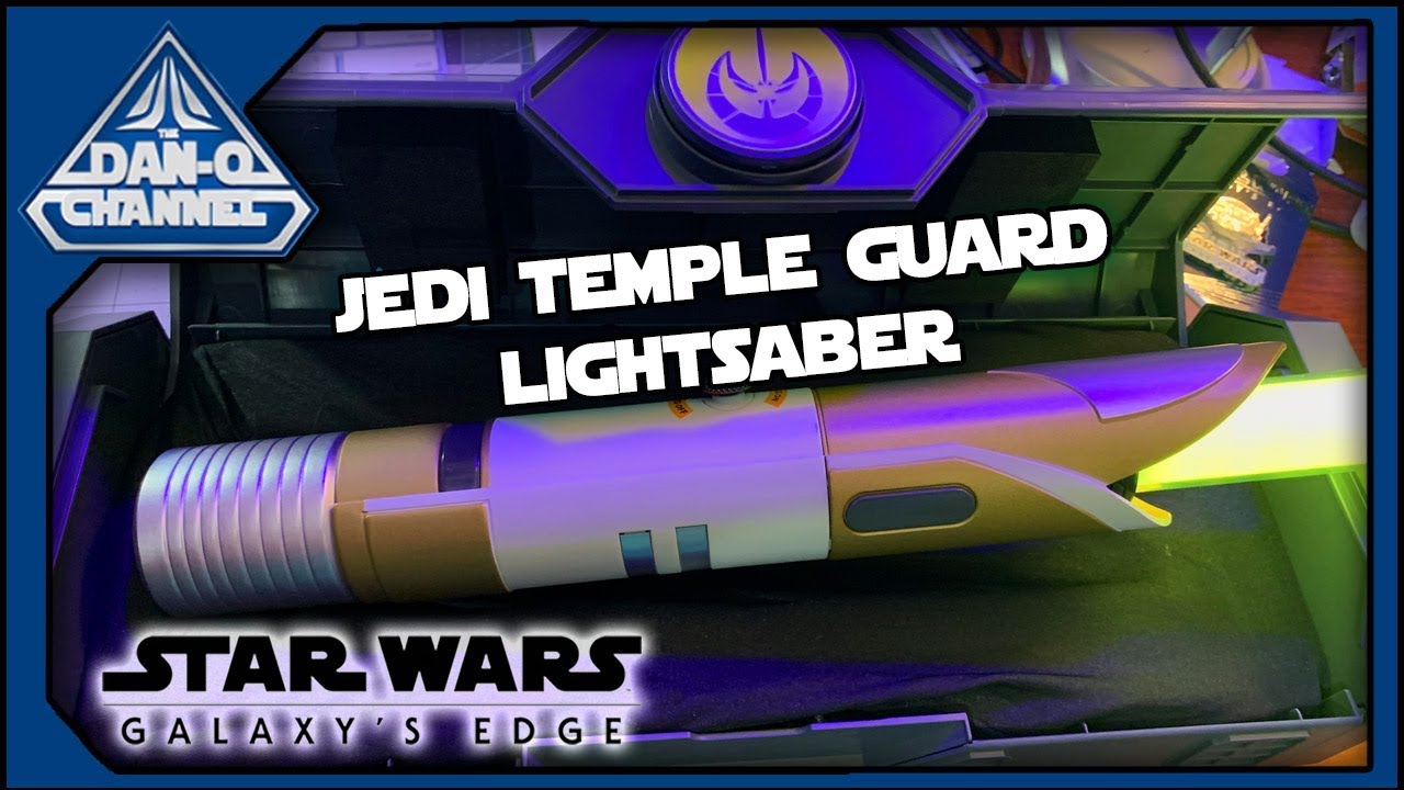jedi temple guard lightsaber galaxy's edge