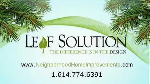 Leaf Solution Leaf Guard - Gutter Guard