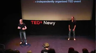 TEDxNewy2011 - Dave Robertson Silas Moss (Naked Runners) - Ditch the distractions and move your body