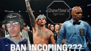 SHOULD RYAN GARCIA BE BANNED FROM BOXING??? Showtime's Fight Forum