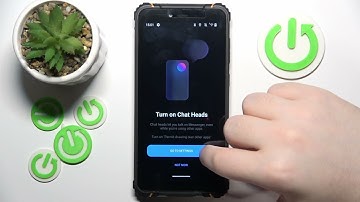 How to Turn On Messenger Chat Heads on a HOTWAV T5 Pro - Chat Bubbles