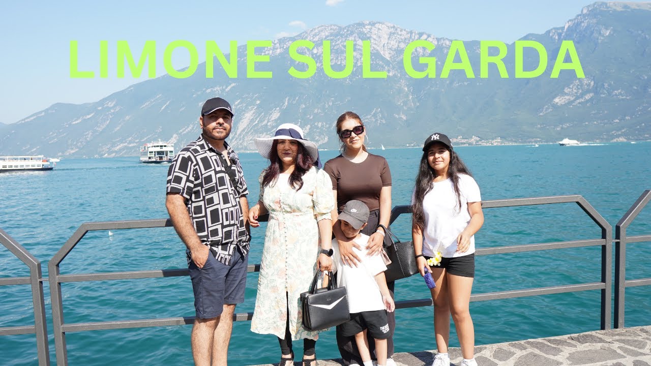 Limone Sul Garda Italy , with beautiful lake ,ولاگ‌ لیمون سول گاردا ایتالیا، با دریاچه‌ای زیبا