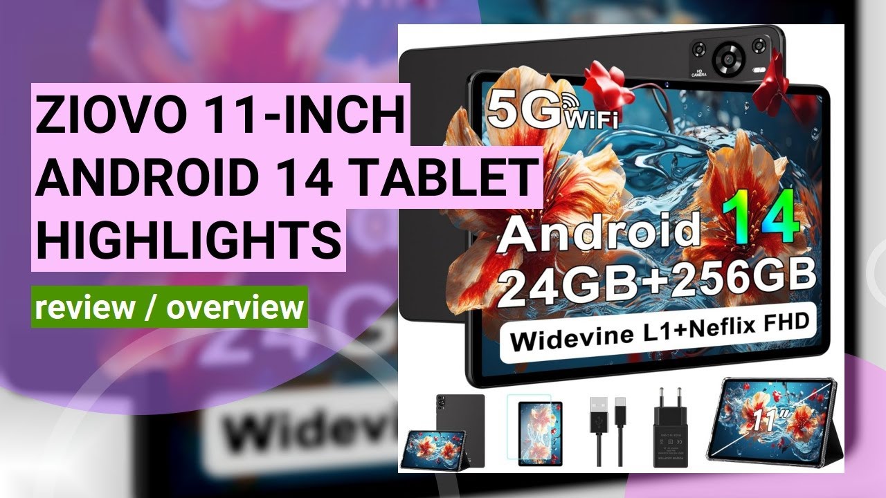 ZIOVO 11-Inch Android 14 Tablet Review: Is It Worth the Hype?