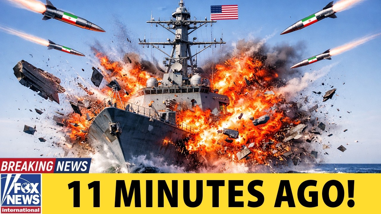 2:40 AM -  Iran Launches 5 Hypersonic Missiles at Warship — US Responds Uncompromisingly