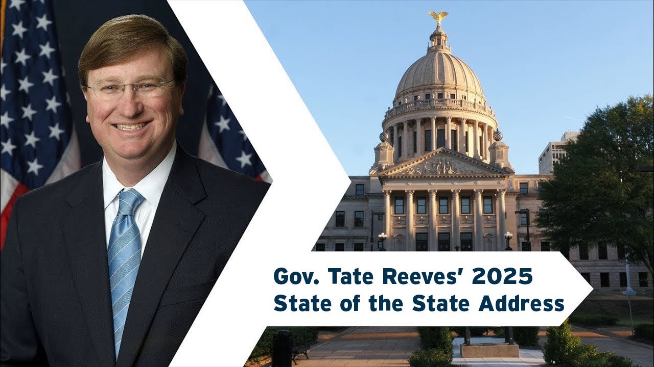 How to watch Mississippi State of the State address 2025