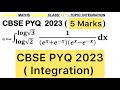 Q) Integration ∫ (𝐥𝐨𝐠√𝟐)^(𝐥𝐨𝐠√𝟑) 𝟏/(𝒆^𝒙+𝒆^(−𝒙) )(𝒆^𝒙−𝒆^(−𝒙) ) 𝐝𝐱 #class12 #maths#integration