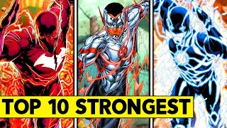 Top 10 Strongest Versions of The Flash FASTEST IN THE MULTIVERSE