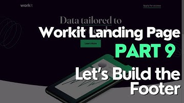 Workit Landing Page (Part 9) - Build the Footer