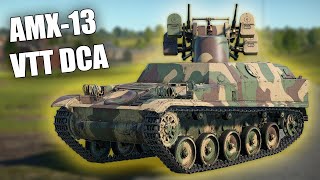 БЫСТРЫЙ ОБЗОР AMX-13 VTT DCA #warthunder #обновление #вартандер #танки
