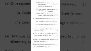 DU Human Physiology Previous Year Questions | B.Sc Life Sciences &amp; Zoology