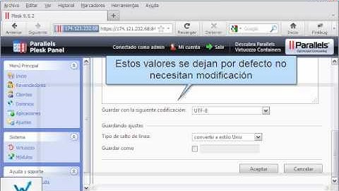 Modificar configuraciones de php con .htaccess