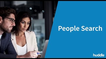 Huddle Feature Spotlight - People Search